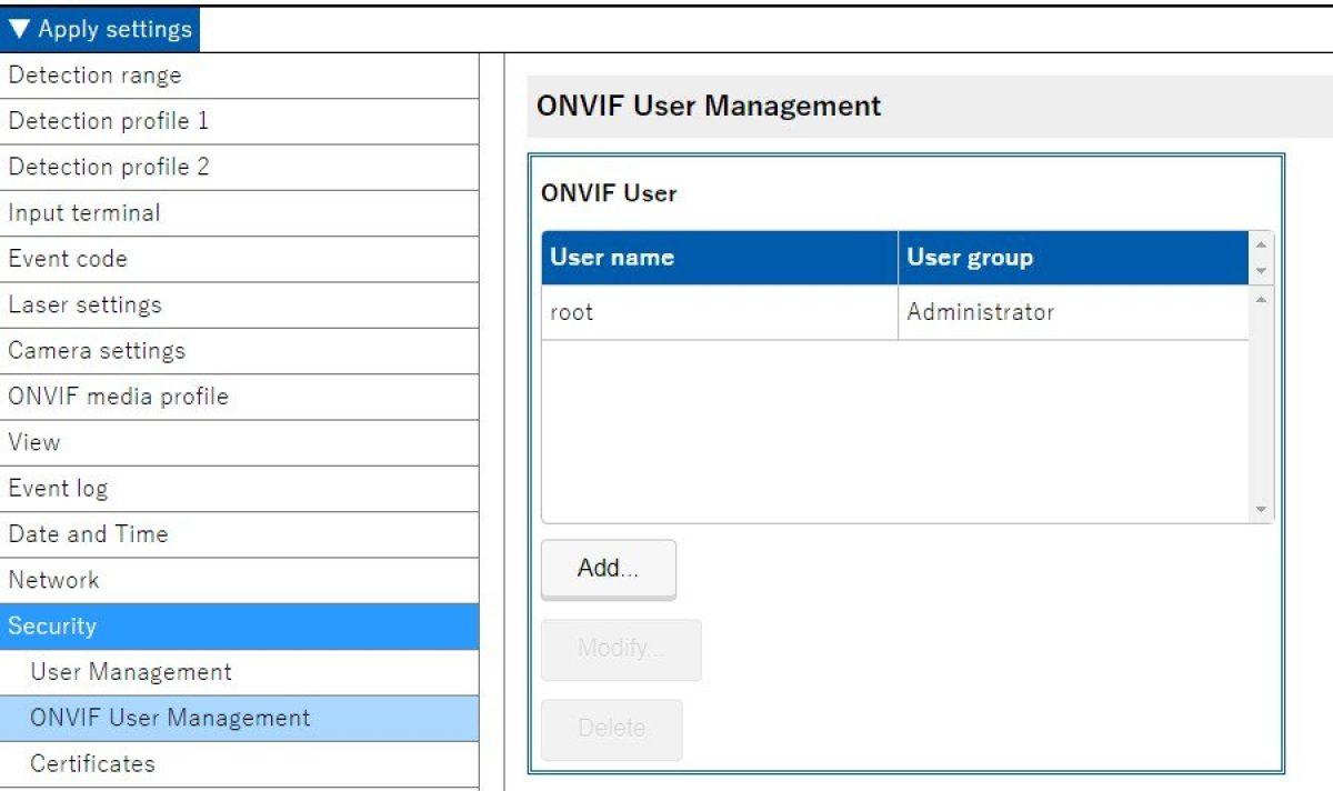 onvif profile s compliant cameras